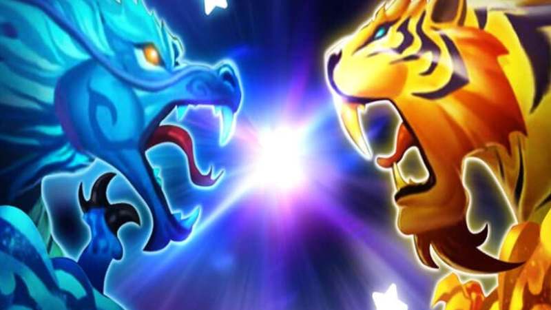 Game bài Rồng Hổ có hai cửa cược chính là Rồng và Hổ